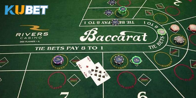 Đặt cược vào ván bài Baccarat